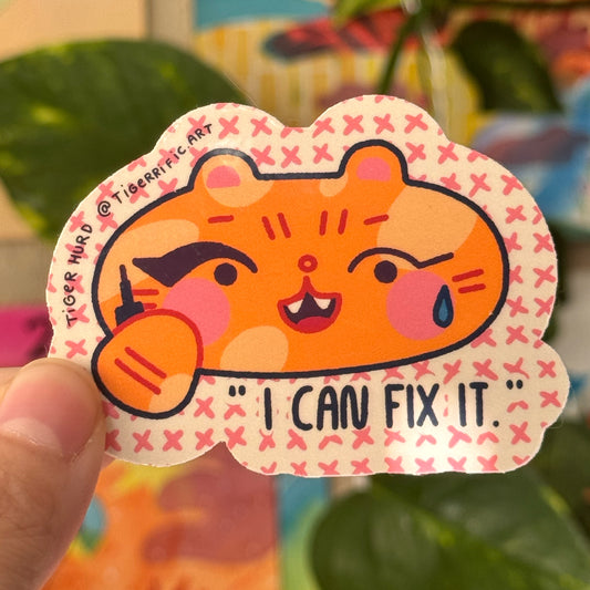 I Can Fix It Sticker