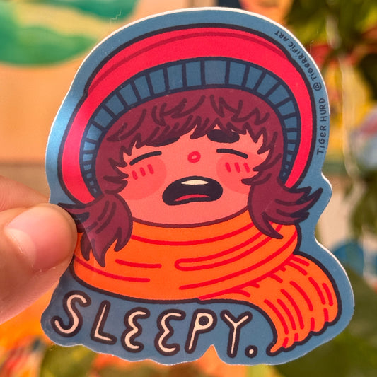 Sleepy Sticker